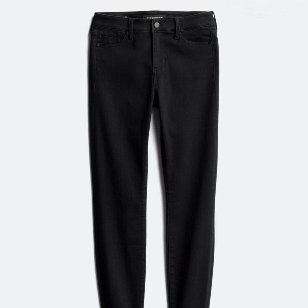 Liverpool Skinny Jean Black Size 16(31)